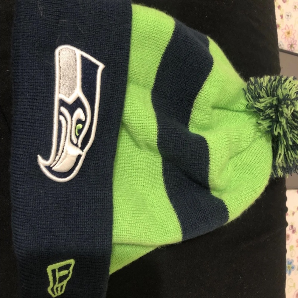 Seahawks beanie